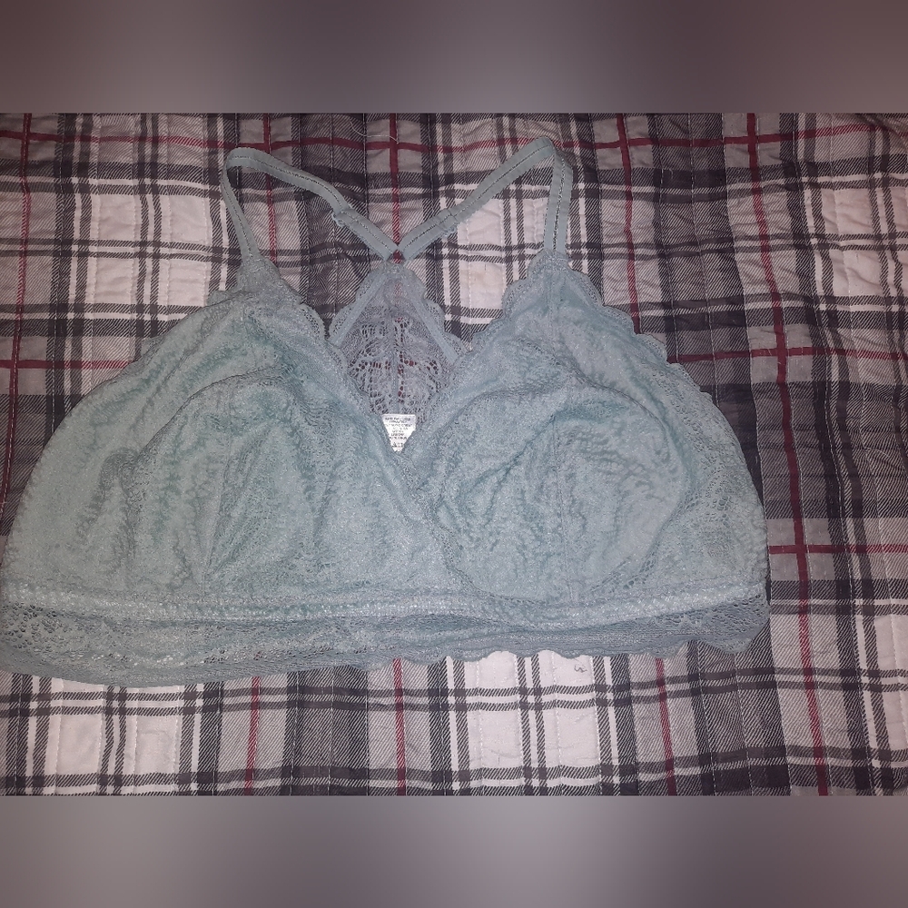 Maurices 3x Mint lace bralette
